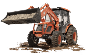 Kioti RX7320 Powershuttle Tractor with Cab